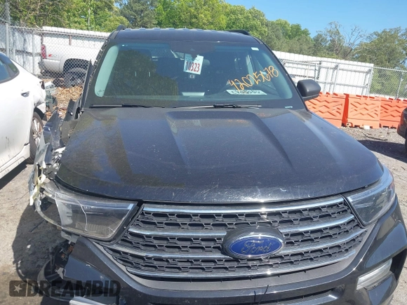2023 Ford Explorer XLT with VIN 1FMSK8DH1PGB85514, listed as a IAAI auction lot 42025678 with 44,600 mi miles. Bid and sale history available at carsss.com. Image 12.