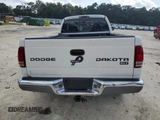 2003 Dodge Dakota SLT with VIN 1D7HL42XX3S333865, listed as a Copart auction lot 73509404 with 123,515 mi miles and Salvage Title. Bid and sale history available at carsss.com. Image 6.