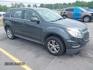 2017 Chevrolet Equinox LS z VIN 2GNALBEKXH1530162, wystawiony jako IAAI lot #42106226 z przebiegiem 230 925 mil mil oraz . Historia ofert i sprzedaży dostępna na DreamBid. Obrazek 1.