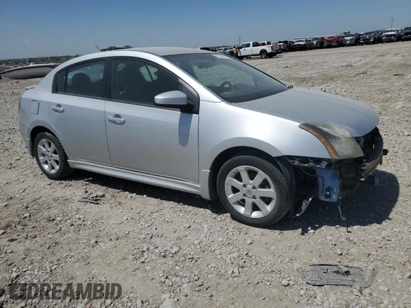 2012 Nissan Sentra S with VIN 3N1AB6APXCL671750, listed as a Copart auction lot 47440445 with 123,148 mi miles and Salvage Title. Bid and sale history available at DreamBid. Image 4.