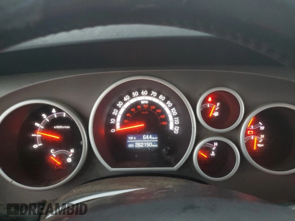 2011 Toyota Tundra 4WD Truck LTD with VIN 5TFBY5F12BX163659, listed as a Copart auction lot 87065074 with 262,150 mi miles and Salvage Title. Bid and sale history available at carsss.com. Image 9.