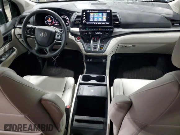 2025 Honda Odyssey EX-L с VIN 5FNRL6H66SB009185, выставлен на аукционе Copart как лот 57158115 с пробегом 8 541 миль миль и Списание • Salvage title. История ставок и продаж доступна на DreamBid. Изображение 8.