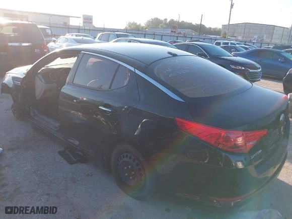 2013 Kia Optima LX with VIN 5XXGM4A73DG210327, listed as a IAAI auction lot 40376583 with 1 mi miles. Bid and sale history available at carsss.com. Image 3.