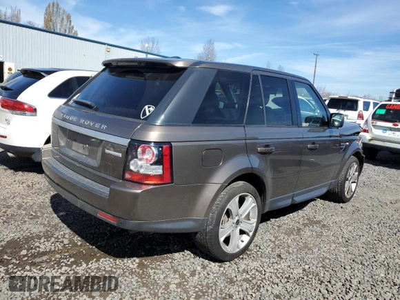 2012 Land Rover Range Rover Sport HSE Lux z VIN SALSK2D47CA725730, wystawiony jako Copart lot #50372855 z przebiegiem 117 175 mil mil oraz Szkody całkowita. Historia ofert i sprzedaży dostępna na DreamBid. Obrazek 3.