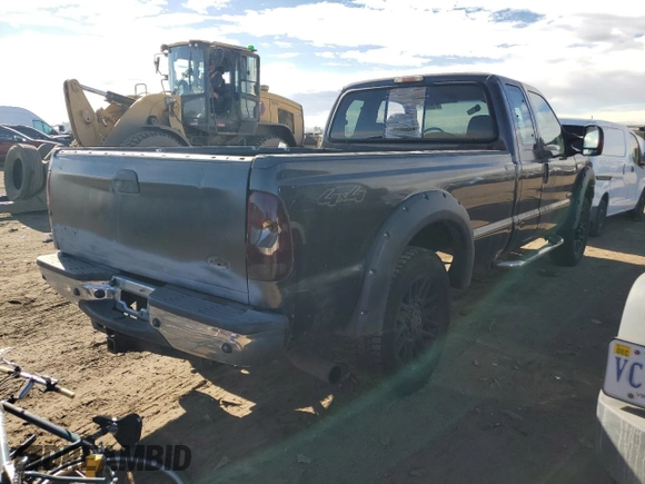 2007 Ford F-250 XL with VIN 1FTSX21P47EA51333, listed as a Copart auction lot 81054774 with Not Provided miles and Salvage Title. Bid and sale history available at DreamBid. Image 4.