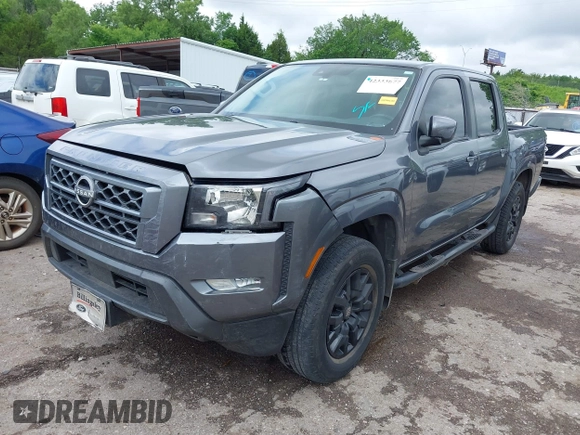 2023 Nissan Frontier SV with VIN 1N6ED1EK3PN603948, listed as a IAAI auction lot 42333677 with 38,779 mi miles and . Bid and sale history available at DreamBid. Image 2.
