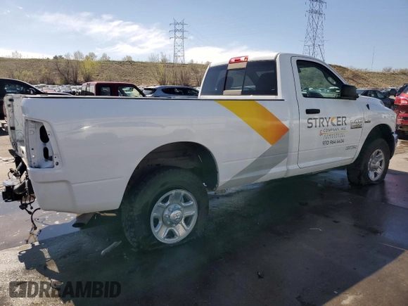 2018 Ram 2500 Tradesman with VIN 3C6LR5ATXJG243358, listed as a Copart auction lot 53749965 with 115,505 mi miles and Salvage Title. Bid and sale history available at carsss.com. Image 3.