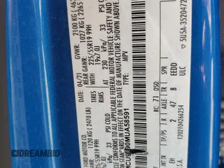 2021 Ford Escape Titanium с VIN 1FMCU9J90MUA58591, выставлен на аукционе Copart как лот 57126875 с пробегом 109 483 миль миль и Списание • Salvage title. История ставок и продаж доступна на DreamBid. Изображение 13.