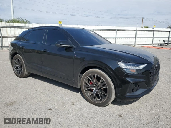 2023 Audi Q8 Prestige z VIN WA1FVBF13PD024555, wystawiony jako Copart lot #53572195 z przebiegiem 10 498 mil mil oraz Szkoda całkowita • Salvage title. Historia ofert i sprzedaży dostępna na DreamBid. Obrazek 4.