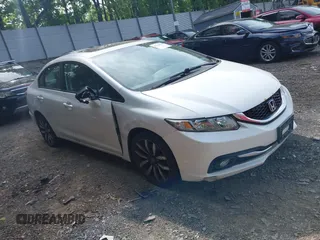 2015 Honda Civic EX-L z VIN 19XFB2F90FE215772, wystawiony jako IAAI lot #42314135 z przebiegiem 271 697 mil mil oraz . Historia ofert i sprzedaży dostępna na DreamBid. Obrazek 1.