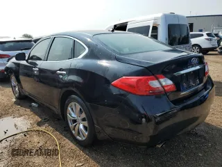 2012 Infiniti M37 with VIN JN1BY1AR9CM393291, listed as a Copart auction lot 62819994 with 248,641 mi miles and Salvage Title. Bid and sale history available at carsss.com. Image 2.