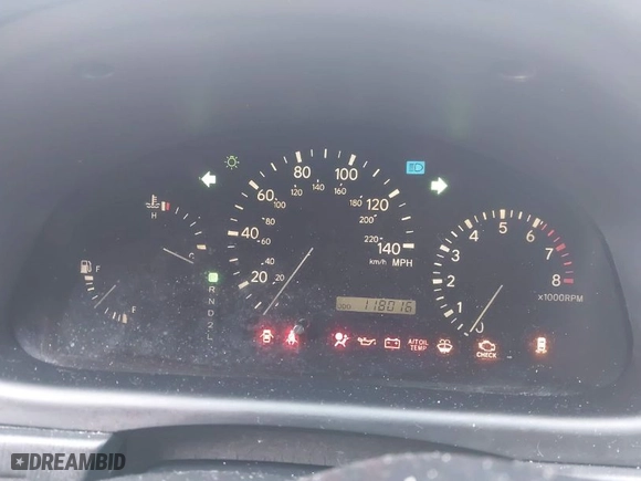 2002 Lexus RX 300 with VIN JTJHF10UX20282500, listed as a IAAI auction lot 41906938 with 118,016 mi miles. Bid and sale history available at carsss.com. Image 7.