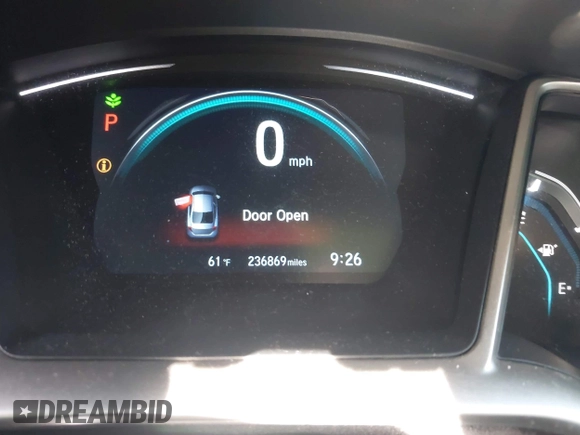 2016 Honda Civic Sedan EX with VIN 19XFC2F72GE007664, listed as a IAAI auction lot 42026179 with 236,869 mi miles. Bid and sale history available at carsss.com. Image 15.