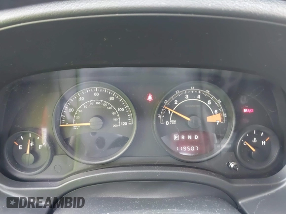 2014 Jeep Compass Sport with VIN 1C4NJDBB8ED799048, listed as a IAAI auction lot 39434584 with 119,507 mi miles. Bid and sale history available at carsss.com. Image 7.