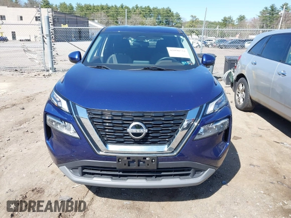 2022 Nissan Rogue SV with VIN 5N1BT3BB9NC709303, listed as a IAAI auction lot 42090732 with 21,455 mi miles. Bid and sale history available at carsss.com. Image 13.