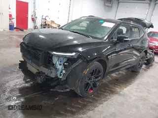 2020 Chevrolet Blazer RS z VIN 3GNKBKRS5LS702645, wystawiony jako IAAI lot #42589833 z przebiegiem 58 994 mil mil oraz . Historia ofert i sprzedaży dostępna na DreamBid. Obrazek 17.