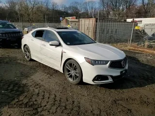 2020 Acura TLX w/A-Spec Pkg with VIN 19UUB1F62LA012955, listed as a Copart auction lot 49306725 with 54,003 mi miles and Salvage title. Bid and sale history available at DreamBid. Image 11.