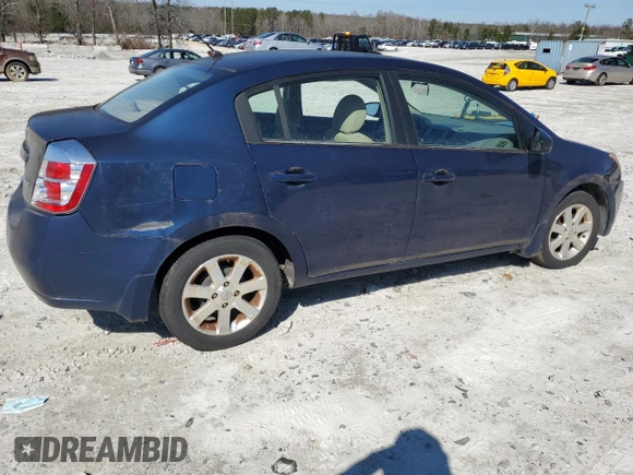 2007 Nissan Sentra 2.0 with VIN 3N1AB61E27L640593, listed as a Copart auction lot 46611495 with 118,167 mi miles and Clean Title. Bid and sale history available at DreamBid. Image 3.