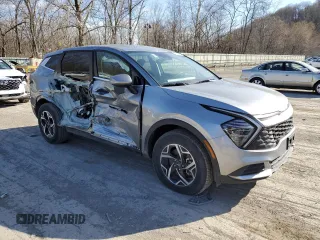 2024 Kia Sportage LX with VIN KNDPUCDF0R7265881, listed as a Copart auction lot 50235255 with 27,108 mi miles and Salvage Title. Bid and sale history available at DreamBid. Image 4.
