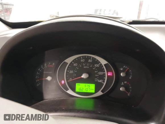 2006 Hyundai Tucson GL with VIN KM8JM72BX6U465737, listed as a IAAI auction lot 42203453 with 162,107 mi miles. Bid and sale history available at carsss.com. Image 7.