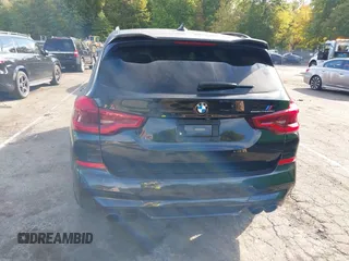2020 BMW X3 M with VIN 5YMTS0C00L9B87771, listed as a IAAI auction lot 40475009 with 1 mi miles. Bid and sale history available at carsss.com. Image 16.
