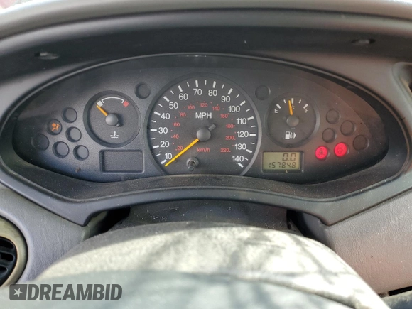 2001 Ford Focus LX with VIN 1FAFP33P91W151083, listed as a Copart auction lot 48943555 with 157,848 mi miles and Salvage Title. Bid and sale history available at carsss.com. Image 9.