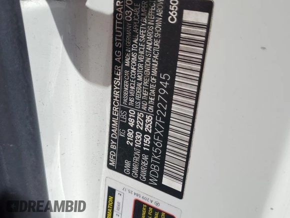 2007 Mercedes-Benz CLK 350 z VIN WDBTK56FX7F227945, wystawiony jako Copart lot #49600025 z przebiegiem 174 781 mil mil oraz Szkoda całkowita • Salvage title. Historia ofert i sprzedaży dostępna na DreamBid. Obrazek 12.