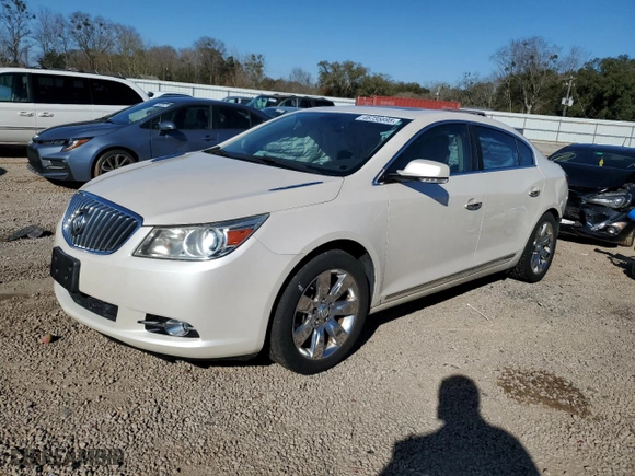 2013 Buick LaCrosse Premium 2 with VIN 1G4GH5G34DF320389, listed as a Copart auction lot 46735695 with 74,647 mi miles and Salvage Title. Bid and sale history available at carsss.com. Image 1.