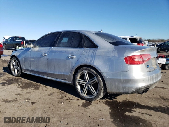 2015 Audi S4 Premium Plus with VIN WAUBGAFL3FA093723, listed as a Copart auction lot 38643684 with 211,929 mi miles. Bid and sale history available at carsss.com. Image 2.