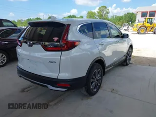 2022 Honda CR-V EX-L with VIN 7FARW2H8XNE012309, listed as a IAAI auction lot 41920452 with 7,286 mi miles. Bid and sale history available at carsss.com. Image 4.