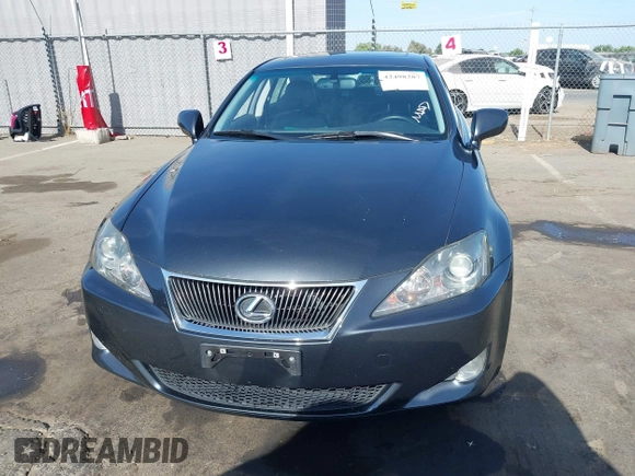 2006 Lexus IS 250 with VIN JTHBK262X65017860, listed as a IAAI auction lot 42498287 with 211,178 mi miles and . Bid and sale history available at DreamBid. Image 12.