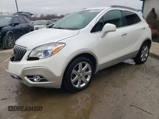 2013 Buick Encore Leather with VIN KL4CJCSB4DB158520, listed as a Copart auction lot 47588895 with 90,035 mi miles and Non Repairable. Bid and sale history available at carsss.com. Image 1.