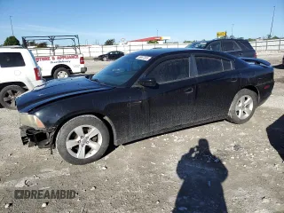 2013 Dodge Charger SE z VIN 2C3CDXBG0DH719484, wystawiony jako Copart lot #56957025 z przebiegiem 204 902 mil mil oraz Szkoda całkowita • Salvage title. Historia ofert i sprzedaży dostępna na DreamBid. Obrazek 1.