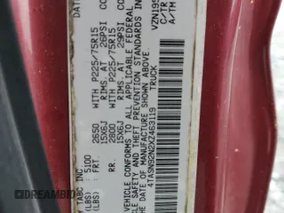 1999 Toyota Tacoma PreRunner with VIN 4TASN92N2XZ463119, listed as a Copart auction lot 59575775 with 172,223 mi miles and Salvage title. Bid and sale history available at DreamBid. Image 12.