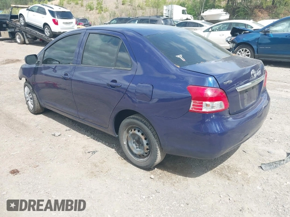 2007 Toyota Yaris with VIN JTDBT923671132938, listed as a IAAI auction lot 41937606 with 107,141 mi miles. Bid and sale history available at carsss.com. Image 3.