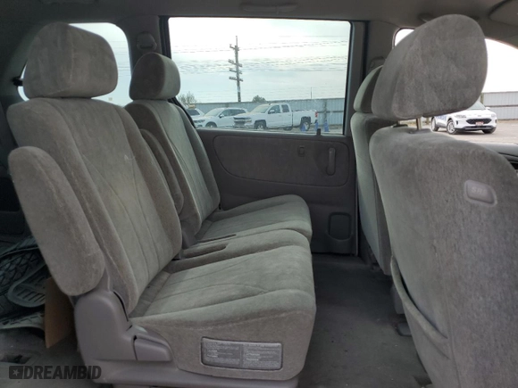 2001 Mazda MPV DX with VIN JM3LW28Y810203101, listed as a Copart auction lot 75053744 with 185,058 mi miles and Salvage Title. Bid and sale history available at carsss.com. Image 11.