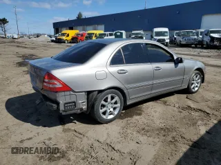 2007 Mercedes-Benz C 280 Luxury with VIN WDBRF54H37F856160, listed as a Copart auction lot 52086485 with 270,376 mi miles and Salvage title. Bid and sale history available at DreamBid. Image 3.