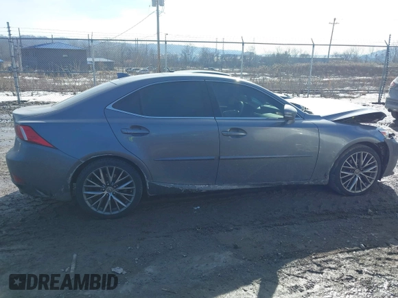 2015 Lexus IS 250 with VIN JTHCF1D23F5021657, listed as a IAAI auction lot 41452874 with 65,613 mi miles and . Bid and sale history available at DreamBid. Image 13.