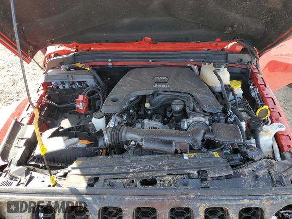2021 Jeep Gladiator Mojave z VIN 1C6JJTEG5ML569172, wystawiony jako Copart lot #49810695 z przebiegiem Nie podano mil oraz Nie do naprawy • Non repairable. Historia ofert i sprzedaży dostępna na DreamBid. Obrazek 12.