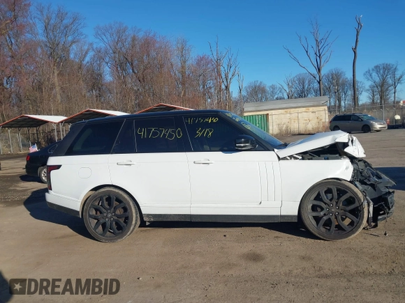 2015 Land Rover Range Rover Supercharged with VIN SALGS2TF5FA212540, listed as a IAAI auction lot 41757450 with 150,212 mi miles and . Bid and sale history available at DreamBid. Image 14.