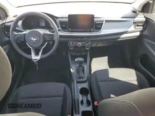 2021 Kia Rio LX with VIN 3KPA24AD5ME382840, listed as a Copart auction lot 48583955 with 20,183 mi miles and Salvage Title. Bid and sale history available at carsss.com. Image 8.