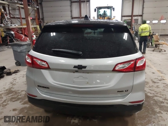 2018 Chevrolet Equinox LT z VIN 2GNAXSEV6J6198809, wystawiony jako IAAI lot #41945758 z przebiegiem 196 485 mil mil oraz . Historia ofert i sprzedaży dostępna na DreamBid. Obrazek 17.