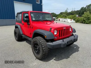 2015 Jeep Wrangler Freedom Edition with VIN 1C4AJWAGGFL549323, listed as a Copart auction lot 64873235 with 146,652 mi miles and Clean title. Bid and sale history available at DreamBid. Image 1.