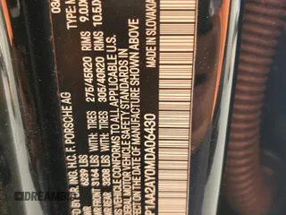 2021 Porsche Cayenne z VIN WP1AA2AY0MDA06430, wystawiony jako Copart lot #51603065 z przebiegiem 26 087 mil mil oraz Szkoda całkowita • Salvage title. Historia ofert i sprzedaży dostępna na DreamBid. Obrazek 14.