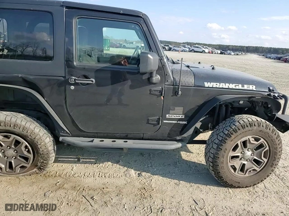 2018 Jeep Wrangler JK Sport with VIN 1C4AJWAG7JL802965, listed as a Copart auction lot 44638155 with NaN miles and Salvage Title. Bid and sale history available at carsss.com. Image 11.
