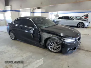 2014 BMW 2 Series 228i with VIN WBA1F5C52EVV99367, listed as a Copart auction lot 57465805 with 113,208 mi miles and Salvage title. Bid and sale history available at DreamBid. Image 4.