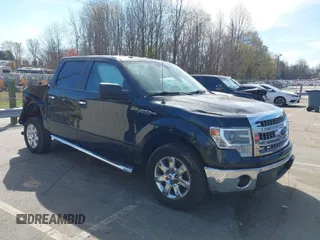 2014 Ford F-150 XL with VIN 1FTFW1CF6EFB56157, listed as a IAAI auction lot 41823200 with 167,937 mi miles. Bid and sale history available at carsss.com. Image 1.