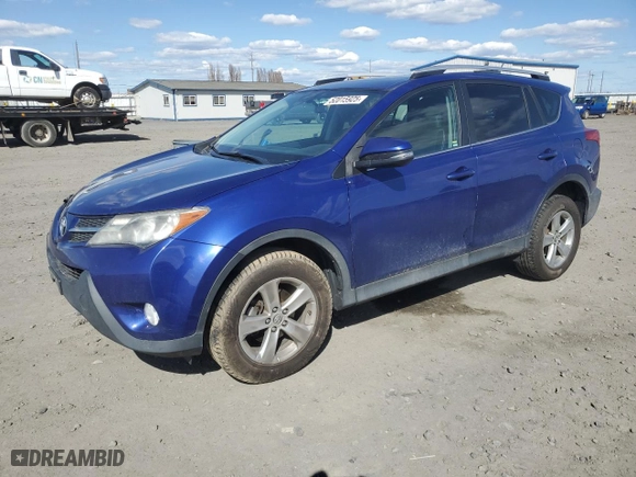2015 Toyota RAV4 XLE with VIN 2T3RFREV0FW366964, listed as a Copart auction lot 52015925 with 82,056 mi miles and Salvage Title. Bid and sale history available at carsss.com. Image 1.