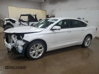 2015 Chevrolet Impala LT z VIN 1G1125S36FU139868, wystawiony jako Copart lot #61230585 z przebiegiem 122 624 mil mil oraz Czysty tytuł • Clean title. Historia ofert i sprzedaży dostępna na DreamBid. Obrazek 1.