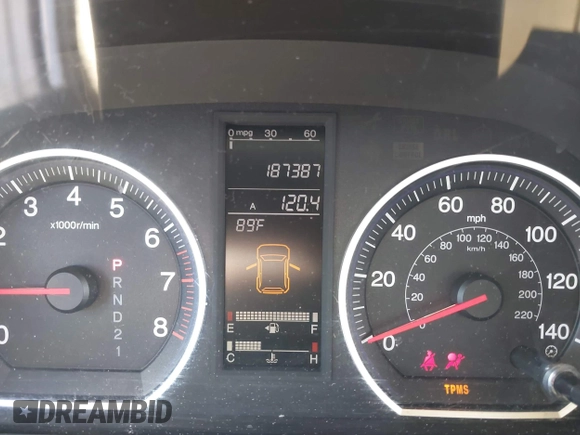 2007 Honda CR-V EX-L z VIN JHLRE38747C075078, wystawiony jako IAAI lot #42172597 z przebiegiem 187 387 mil mil oraz . Historia ofert i sprzedaży dostępna na DreamBid. Obrazek 7.